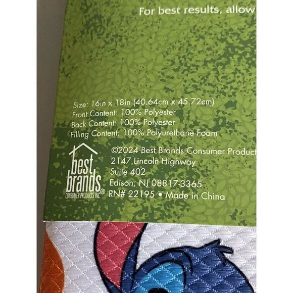 Disney Stitch Dish Drying Mat 18" x 16" Autumn Fall Leaves Pumpkin Thanksgiving - Picture 8 of 11